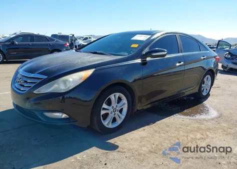 2012 Hyundai Sonata Limited z USA, uszkodzony, nr VIN 5NPEC4AC8CH466117
